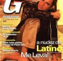 Fotos do cantor latino pelado, nú, na revista g magazine