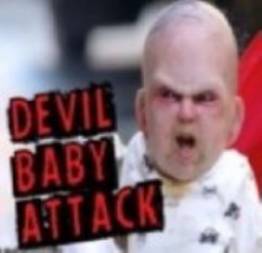 Pegadinha do bebê satânico