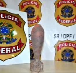 Polícia recebe mais uma granada de morteiro