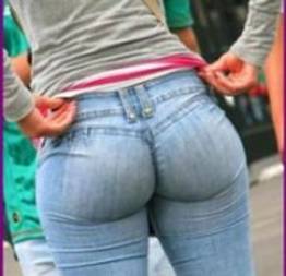 Gostosas de calça jeans