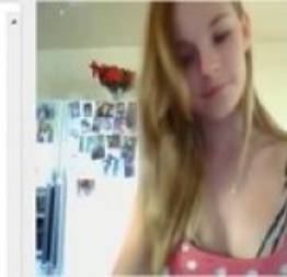 Vídeo loirinha sexy webcam