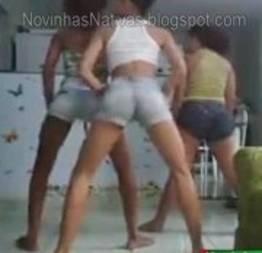 Três novinhas putinhas da favela carioca