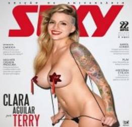 Clara Aguilar do BBB14 pelada na Sexy de Novembro 2014