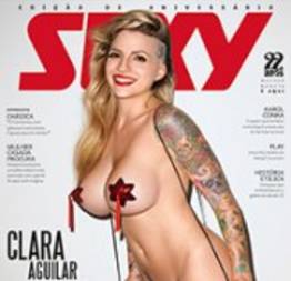 Clara aguilar - revista sexy - novembro 2014