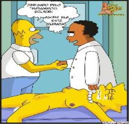 Comics Toons Visiting Doctor ? The Simpsons