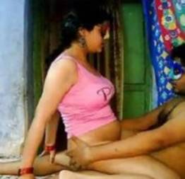 Indian bhabhi savita big tits rides cock in the mask