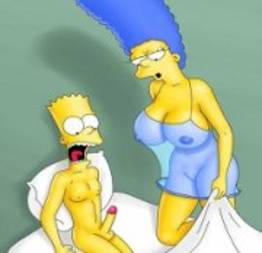 Marge simpson nua fazendo incesto 