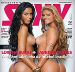 Lorena bueri e sabrina torres nuas na revista sexy