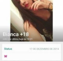 Bianca safada criou um grupo no whatsapp e ja caiu na net