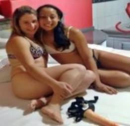 Bianca e Talita vazaram na net em festinha com o cunhado no motel