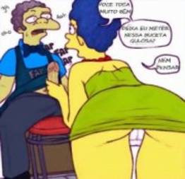 Os Simpsons – Marge gostosa pagando as dividas do marido
