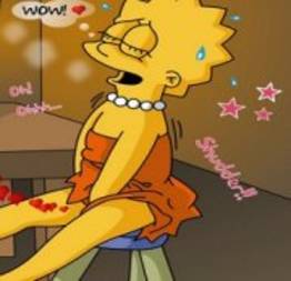 Os Simpsons – comendo a irmãzinha na casa da arvore