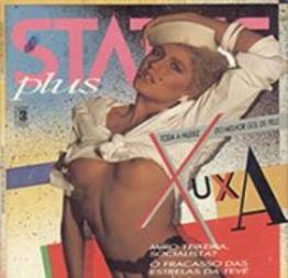 Xuxa mostrando a buceta na Status Plus