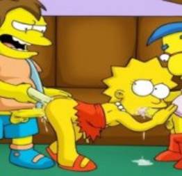 As loucas sacanagens de Bart e Lisa 