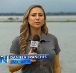 Daniela Branches repórter da TV Amazonas metendo forte