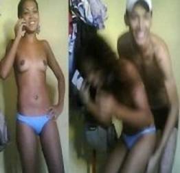 Casalzinho amador fazendo putaria caseira na webcam