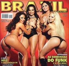 As Sobrinhas do Funk peladas na revista brazil