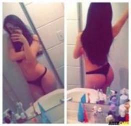 Vitoria novinha do SnapChat mostrando seus nudes