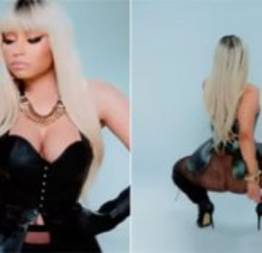 Nicki Minaj em clipe sem lingerie