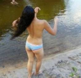 Novinhas amadoras peladinhas no passeio na cachoeira