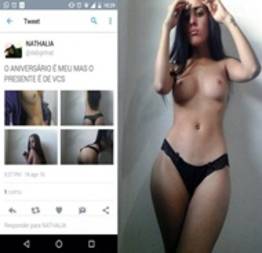 Nathalia ninfeta sexy deixou twitter louco postando nudes