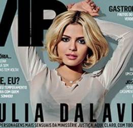 Julia dalavia atriz novinha na vip de setembro | bellas e sensuais