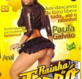 Paula galvão dançarina da banda aviões em vídeo porno