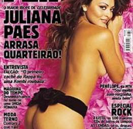 Playboy 2004 – juliana paes – famosas brasileiras