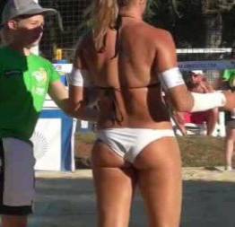 Gostosas do voleibol de praia