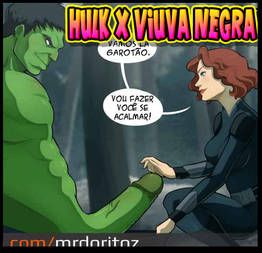 Hulk x viuva negra