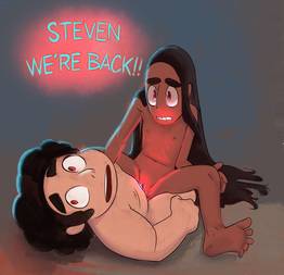 Steven universo comendo sua amiga connie