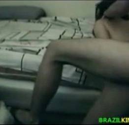 Brazilian hairy and her boyfriend sex