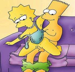 Bart taradão fodendo a bucetinha da irmã