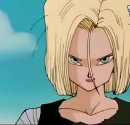 Android 18 dando de quatro num sexo anal