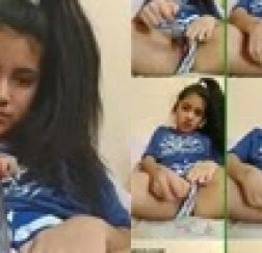 Bruninha sapeca de 18 aninhos se masturbando vazou no zap