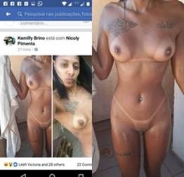 Fotos amadoras da novinha safadinha vazou seu nudes no facebook