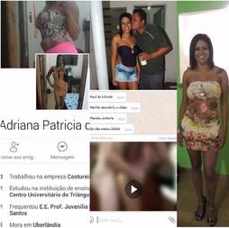 Adriana Patricia caiu na net traindo o marido