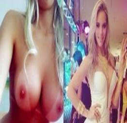 Fotos amadoras da loira rabuda gostosa vazou na web mandando nudes no WhatsApp