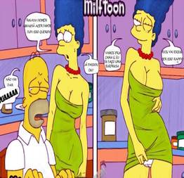 Marge pagando a divida do marido