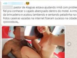 Pastor de Alagoas caiu na net fodendo uma fiel vagaba