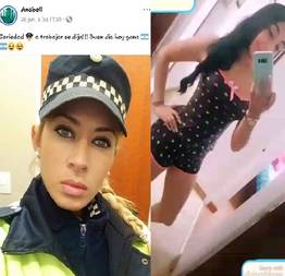 Policial latina caiu na net com vídeo pelada