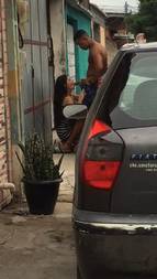 Esposa pagando boquete na rua após ser dada como desaparecida