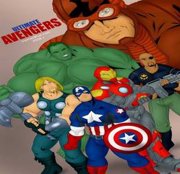 Ultimate Avengers numa super orgia