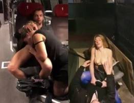 Casais bêbados flagrados fazendo sexo em público