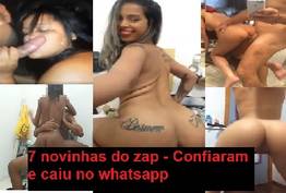 7 novinhas do zap - Confiaram e caiu no whatsapp - Xvideos Quentes