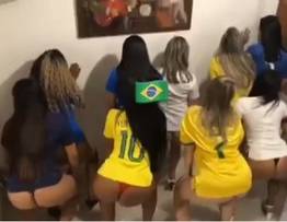 Gostosas comemoram o título do Brasil