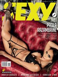 Paola Razambrine na revista sexy de julho de 2019