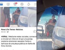 Casal caiu no facebook fazendo sexo na praia