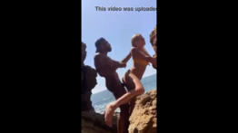Nego do Borel e Luísa Sonza fudendo escondidos na praia