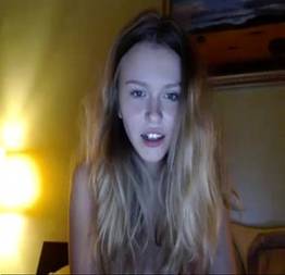 Russa espetacular caiu na webcam